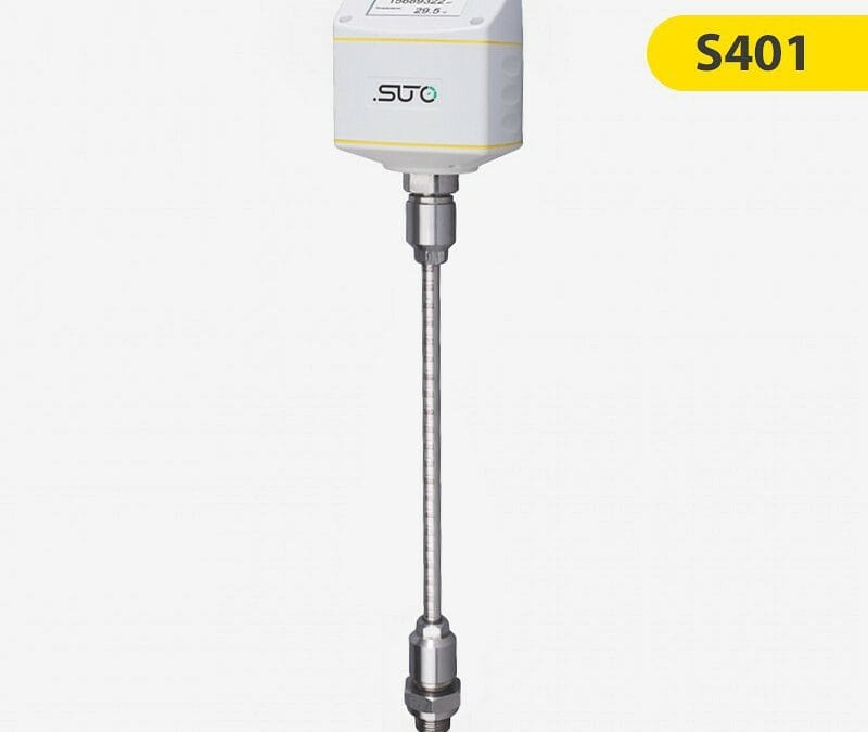 S401 Basınçlı hava ve gazlar için termal kütle akış ölçer (dalma sensörü)