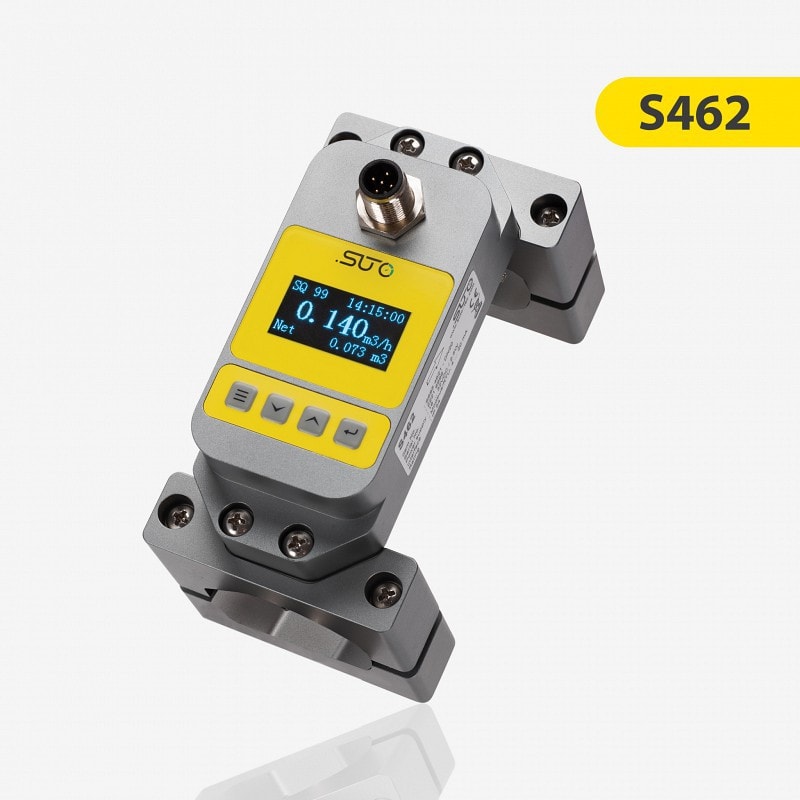 S462 Su ve diğer sıvılar için kompakt ultrasonik akış sensörü (kelepçeli)