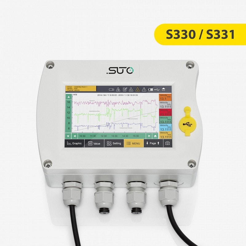 S330 / S331 Data Logger and Display with Gateway and IoT Capabilities