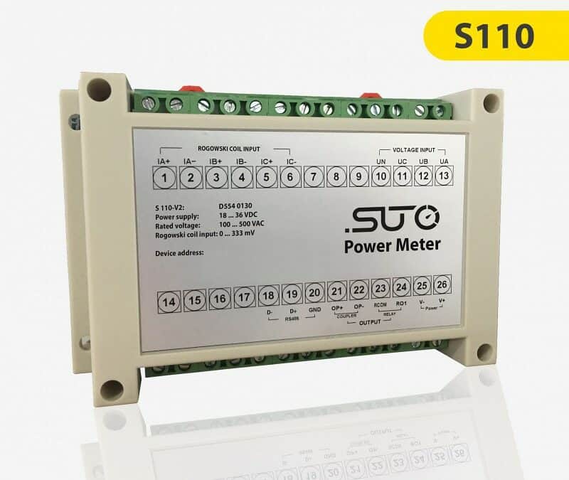 S110 Appareil de mesure de la puissance et de l’énergie pour la mesure de l’efficacité des compresseurs