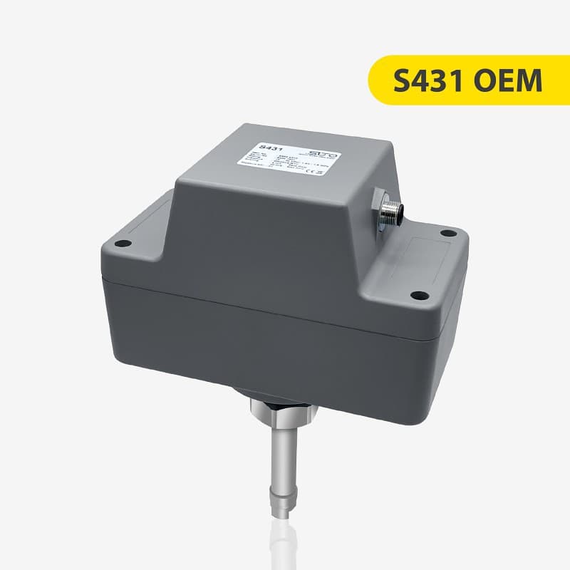 S431 Kompresörler için OEM akış sensörü (ıslak basınçlı hava)