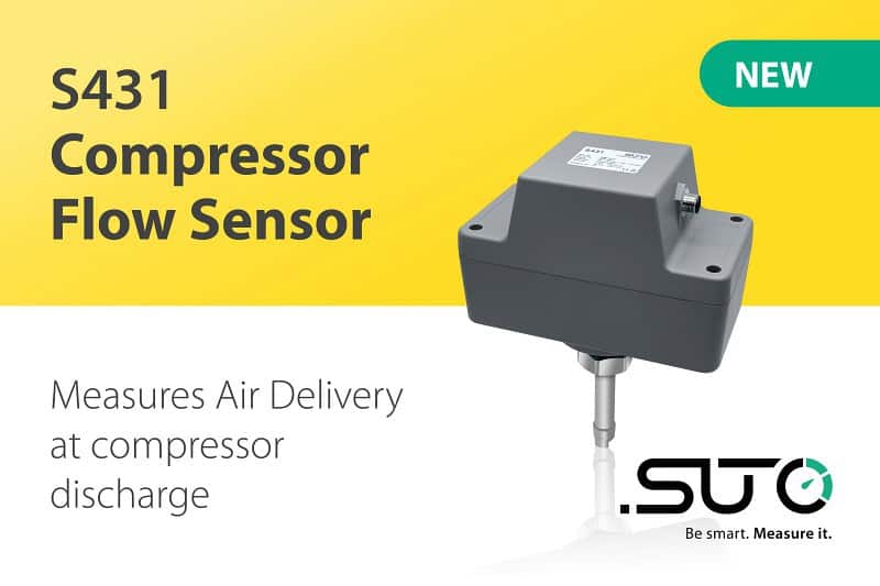 S431 OEM – NEW COMPRESSOR FLOW SENSOR FOR WET AIR
