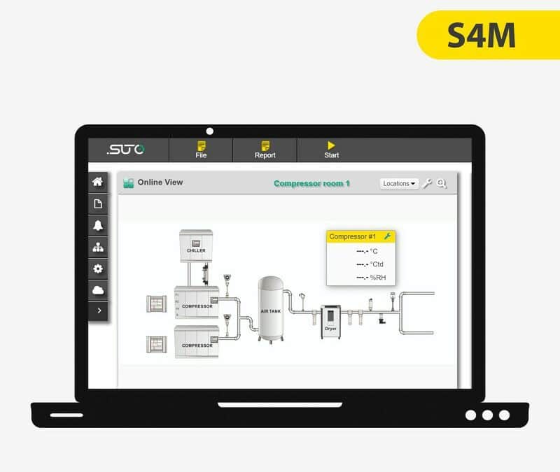 S4M Smart Compressed Air System Monitoring Software