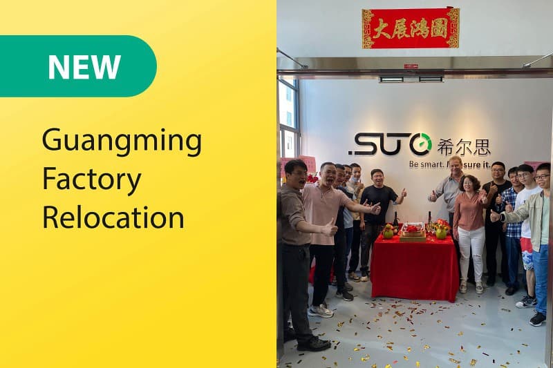 SUTO EXPANDS AND IMPROVES PRODUCTION CAPABILITIES – GUANGMING FACTORY RELOCATION