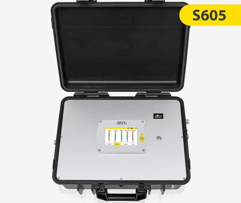 S605 Analizador portátil de la calidad del aire respirable