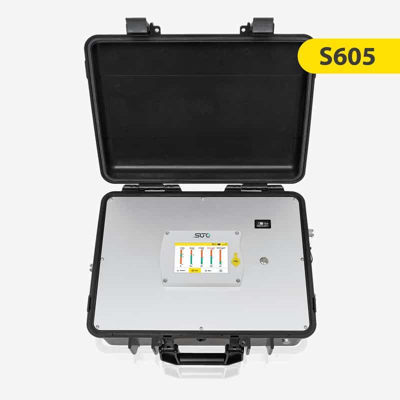S605 Přenosný analyzátor kvality dýchacího vzduchu