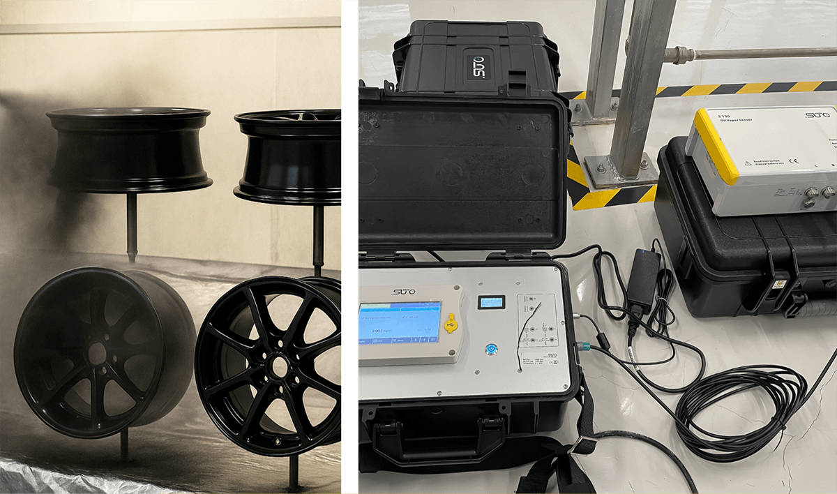 Étude de cas sur l'application de la qualité de l'air comprimé dans le cadre du projet Rim Quality Hero Min